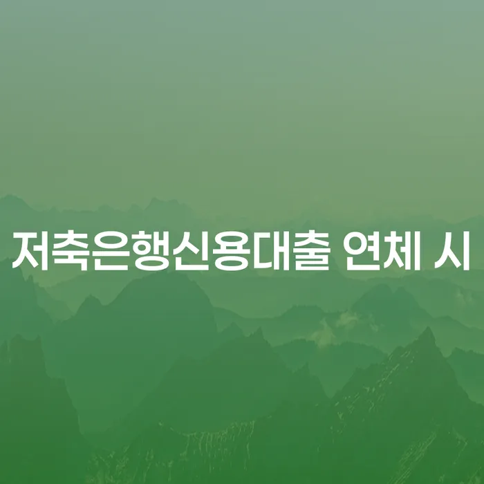 연체 개인회생 선택을 어떻게..