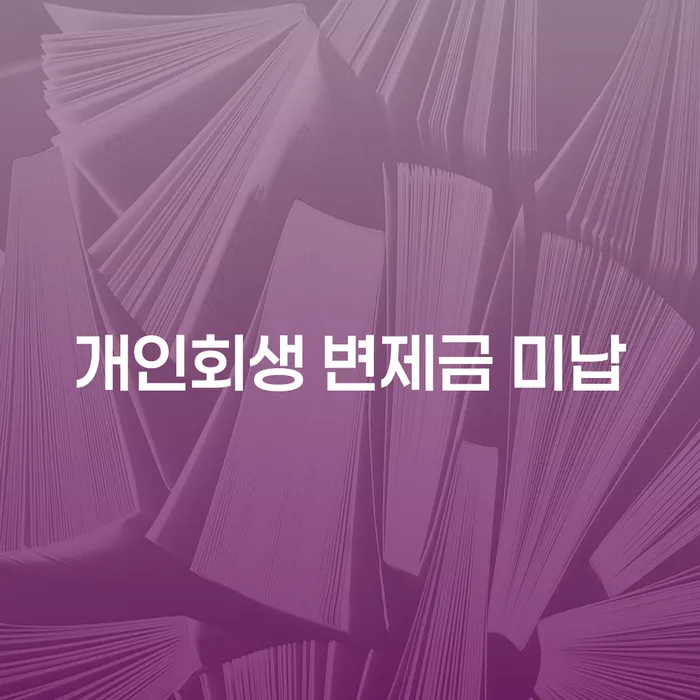 채무자 개인회생 처리방법 희망으로