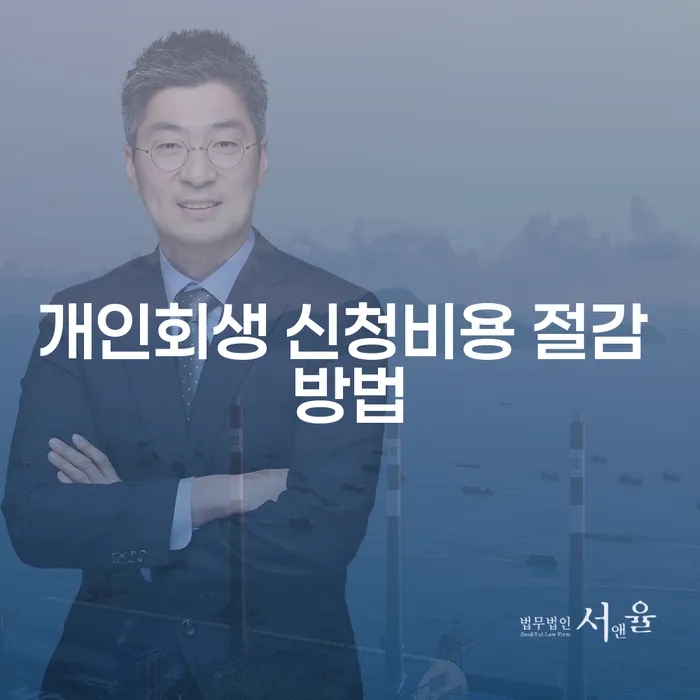 개인회생 신청비용 절감 방법은 무엇일까요?