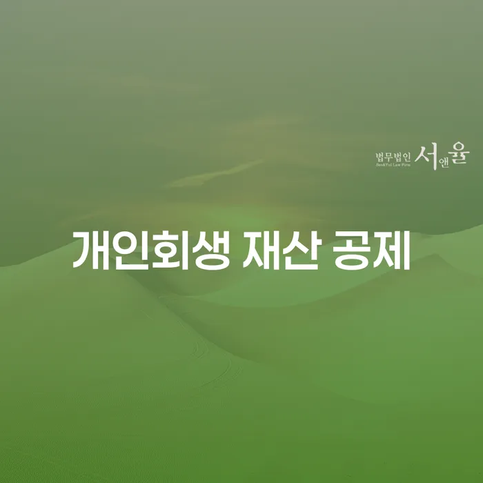 개인회생 재산 공제, 어떻게 활용할 수 있을까요?
